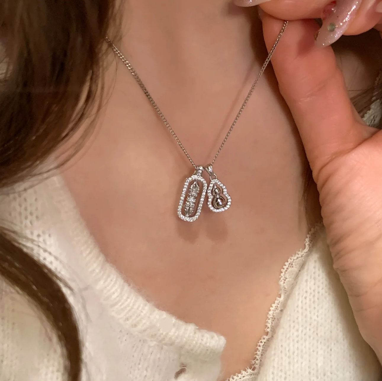 Celestial Duo Necklace