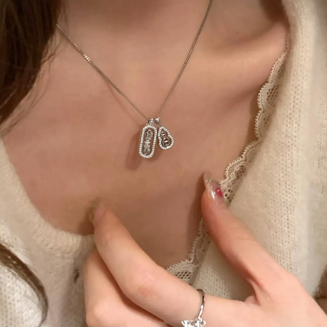 Celestial Duo Necklace