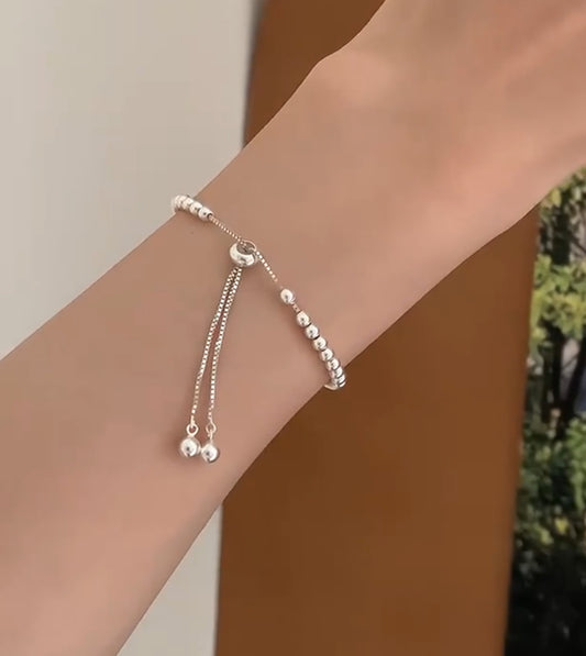 Silver Cascade Bracelet